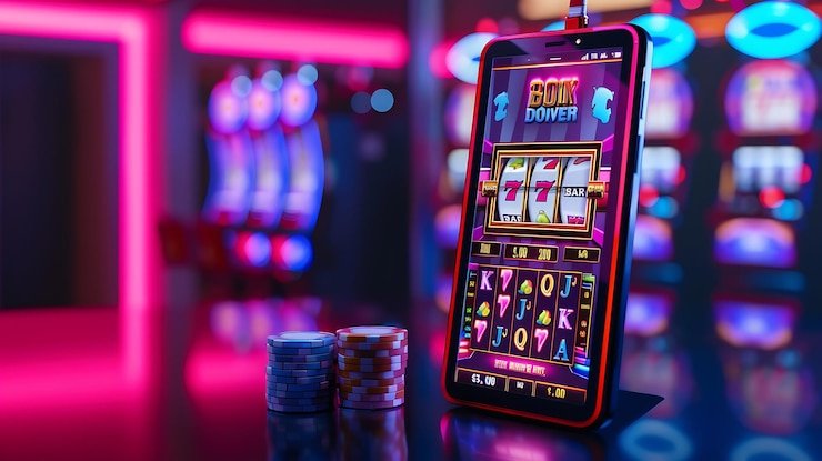 Pengguna dewasa membaca informasi bonus dengan tenang